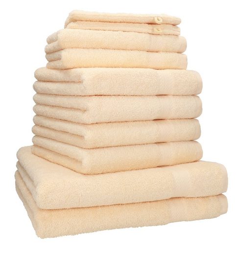 BETZ Handtuch Set 10-tlg. Handtuch-Set PREMIUM 100% Baumwolle (10-St), 100% Baumwolle mehr Begrenzt auf 3 Tage