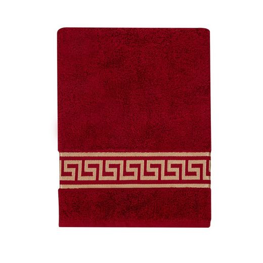 BELLE ARTI Handtücher Luxus Mäander Gästetücher Badetücher Duschtücher Saunatücher in Set (1-St), schwarz, weiss, beige, rot, gold, 100% Baumwolle, Frottee, eingestickt mehr Wochenangebot