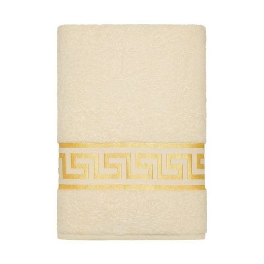 BELLE ARTI Handtücher Luxus Mäander Gästetücher Badetücher Duschtücher Saunatücher in Set (1-St), schwarz, weiss, beige, rot, gold, 100% Baumwolle, Frottee, eingestickt mehr JETZT KAUFEN