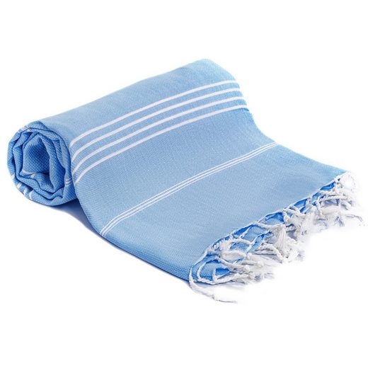 TURQUOISE HOME Hamamtuch Signature Strandtuch 100x180cm XL Saunahandtuch Reisehandtuch 100% Baumwolle mehr Riesige Rabatte