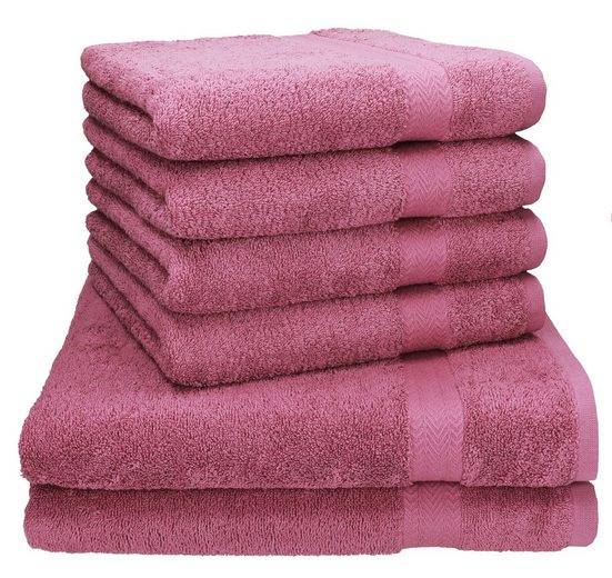 BETZ Handtuch Set Betz PREMIUM Handtuch-Set -6 teiliges Handtücher-Set-100% Baumwolle 100% Baumwolle, (6-tlg) mehr Zeitbegrenzte Promotion
