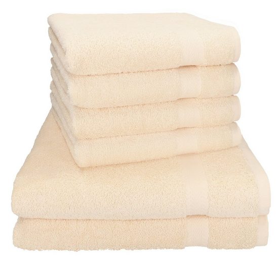 BETZ Handtuch Set Betz PREMIUM Handtuch-Set -6 teiliges Handtücher-Set-100% Baumwolle 100% Baumwolle, (6-tlg) mehr Nur für heute