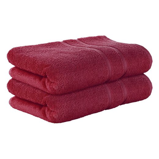STICKANDSHINE Badetuch 2er Set Premium Frottee Badetuch 100x150 cm in 500g/m² aus 100% Baumwolle (2 Stück Pack) Badetücher 100 x 150 100% Baumwolle 500GSM Frottee mehr Exklusivangebot