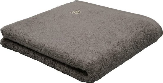 ROSS Duschtuch Vita Frottier (1-St), Bestickung ROSS-Emblem mehr Black Friday