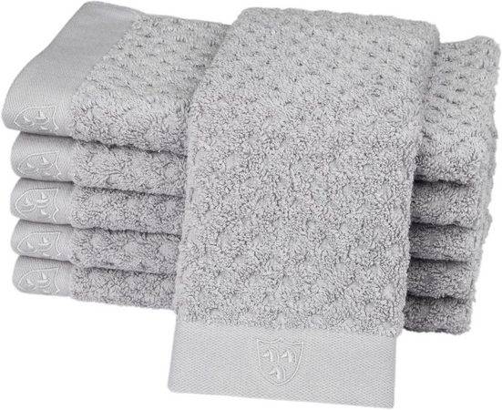 ROSS Gästehandtücher Harmony Frottier (6-St), 100 % Baumwolle mehr Letzter Tag