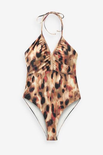 NEXT Badeanzug Bauchformender Neckholder-Badeanzug 1-St mehr Tägliche Deals