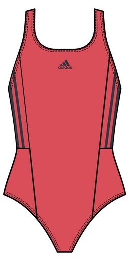 ADIDAS PERFORMANCE Badeanzug 3S MID SUIT 1-St mehr Bis zu 65% Rabatt