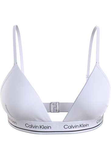CALVIN KLEIN SWIMWEAR Triangel-Bikini-Top TRIANGLE-RP mit Logoschriftzügen auf dem Unterband mehr Lagerräumung