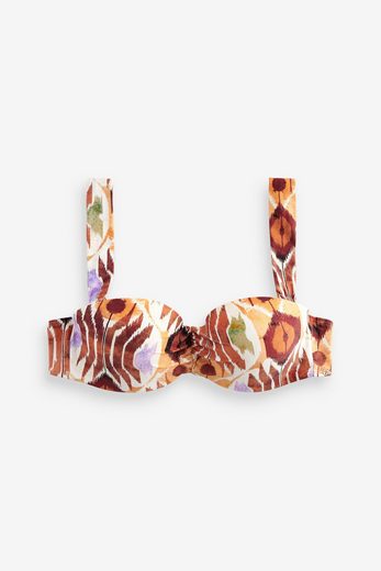 NEXT Bandeau-Bikini-Top Figurformendes, wattiertes Bandeau-Bikinitop 1-St mehr Bis zu 55% Rabatt