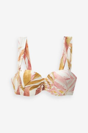 NEXT Bandeau-Bikini-Top Figurformendes, wattiertes Bandeau-Bikinitop 1-St mehr Nur noch ein Tag übrig