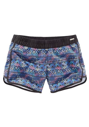 LASCANA Badeshorts elastisches Bündchen, mit Gesäßtasche, softe Microfaser-Qualität mehr Blitzverkäufe
