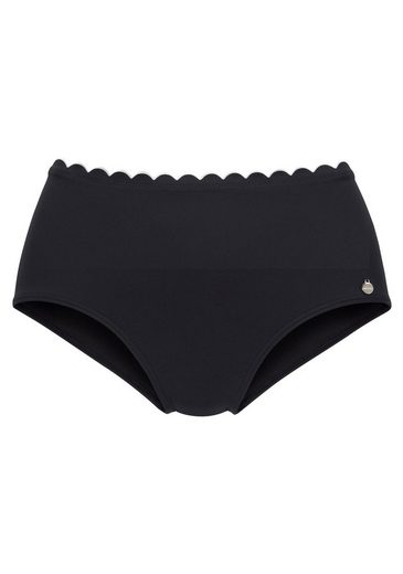 LASCANA Highwaist-Bikini-Hose Camilla mit Farbkontrast mehr Begrenzte Freigabe