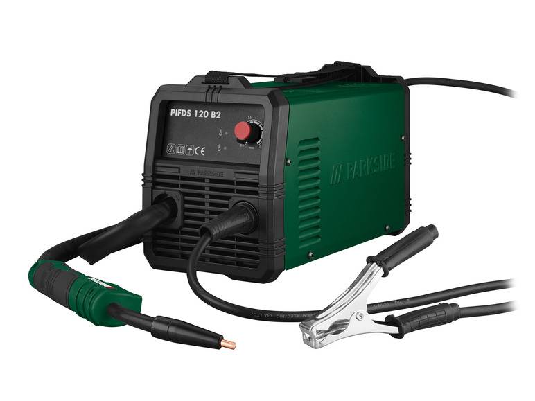 PARKSIDE® Inverter-Fülldraht-Schweißgerät »PIFDS 120 B2«, mit Tragegurt Tägliche Deals