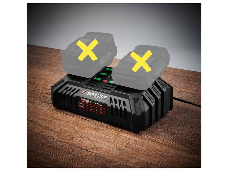 PARKSIDE® 20 V Akku-Doppelladegerät »PDSLG 20 B1«, 4,5 A VIP-Rabatte