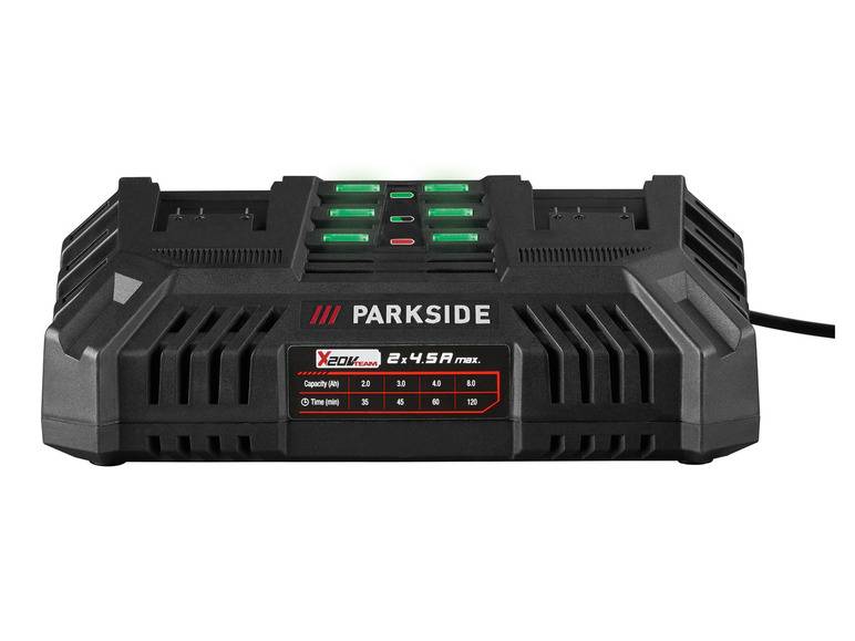 PARKSIDE® 20 V Akku-Doppelladegerät »PDSLG 20 B1«, 4,5 A VIP-Rabatte