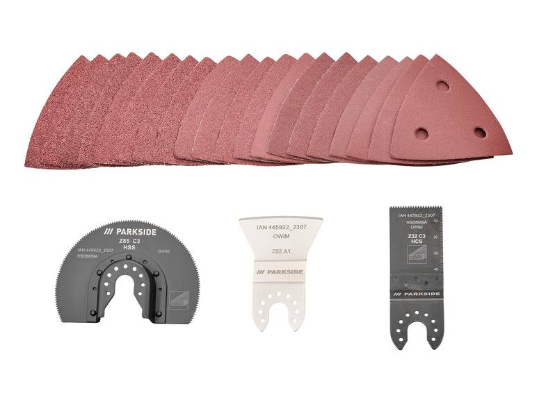 PARKSIDE® Zubehör für Multifunktionswerkzeug Tiefpreis