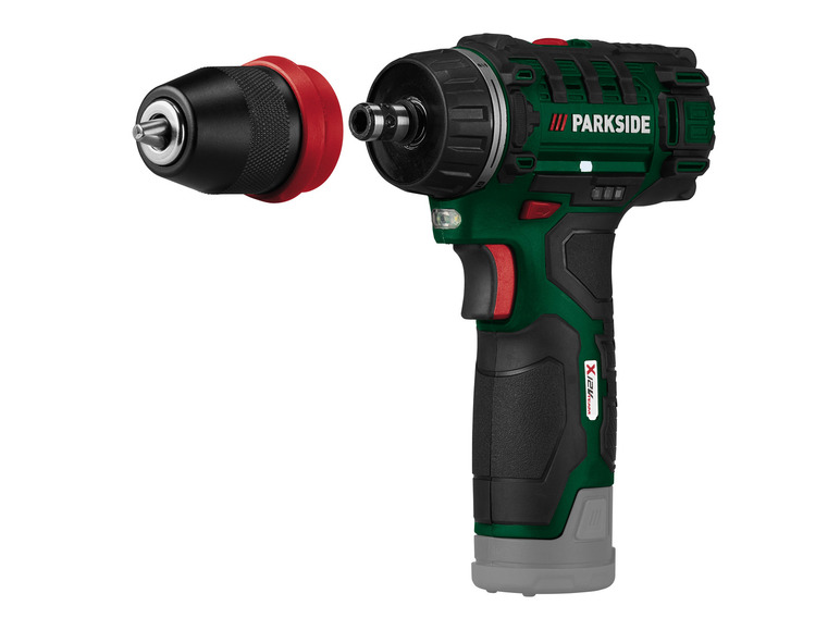 PARKSIDE® 12 V Akku-Bohrschrauber »PBSA 12 E4«, ohne Akku und Ladegerät Kostenlose Rückgabe