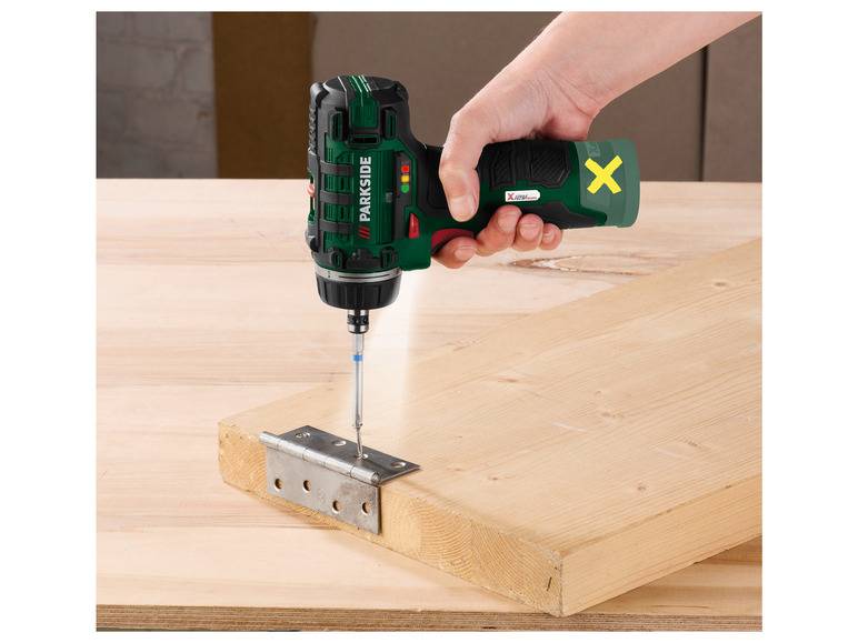 PARKSIDE® 12 V Akku-Bohrschrauber »PBSA 12 E4«, ohne Akku und Ladegerät Kostenlose Rückgabe