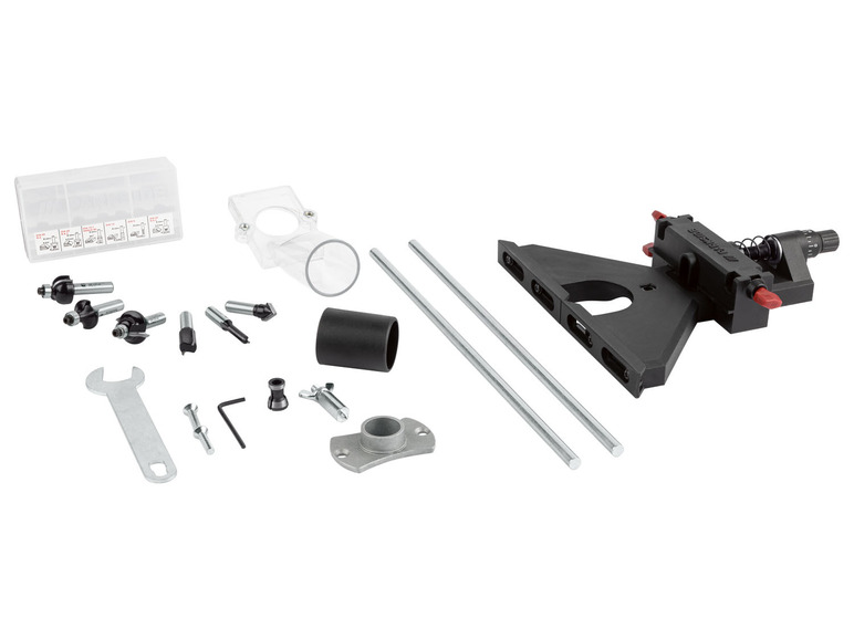 PARKSIDE® Oberfräse-Set »POF 1200 D3«, mit 6 Fräsbits Letzte 2 Tage