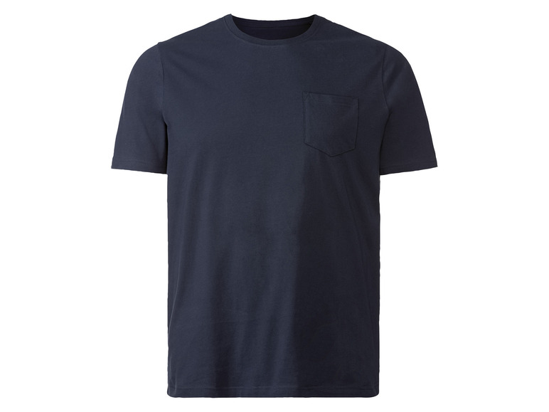 LIVERGY® Herren T-Shirt aus reiner Baumwolle Im Verkauf