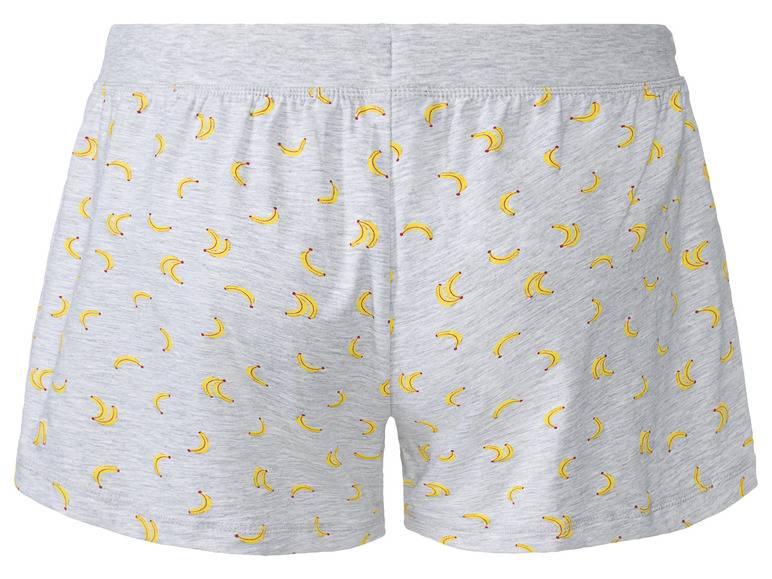 esmara® Damen Schlafhose, kurz, mit Zierknopfleiste zollfrei