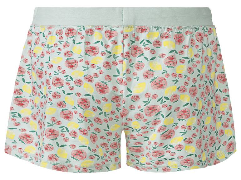 esmara® Damen Schlafhose, kurz, mit Zierknopfleiste zollfrei