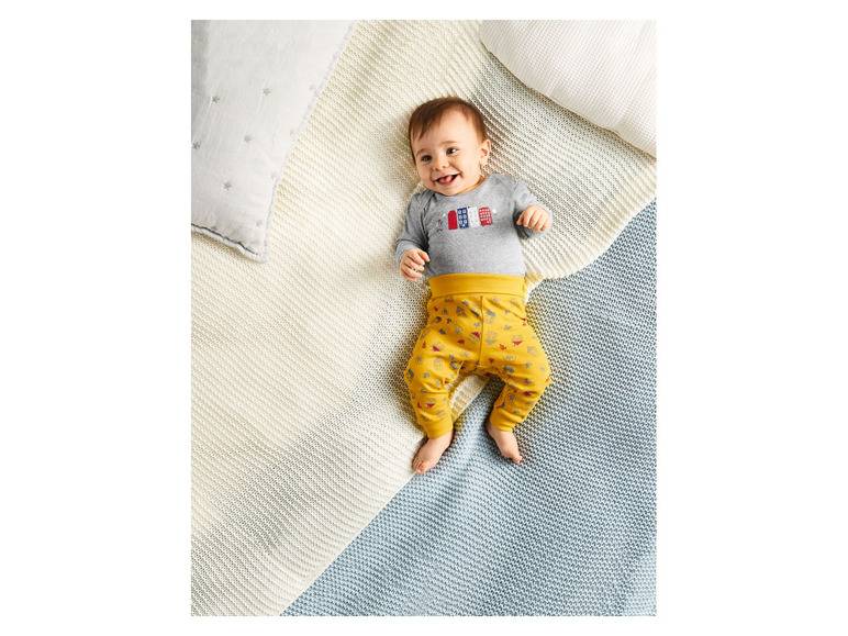 lupilu® Baby Jogginghose, 2 Stück, mit hohem Bio-Baumwollanteil Günstig kaufen