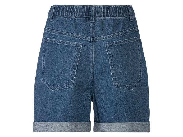 esmara® Damen Jeansshorts, mit Krempeloptik am Beinabschluss Begrenztes Angebot