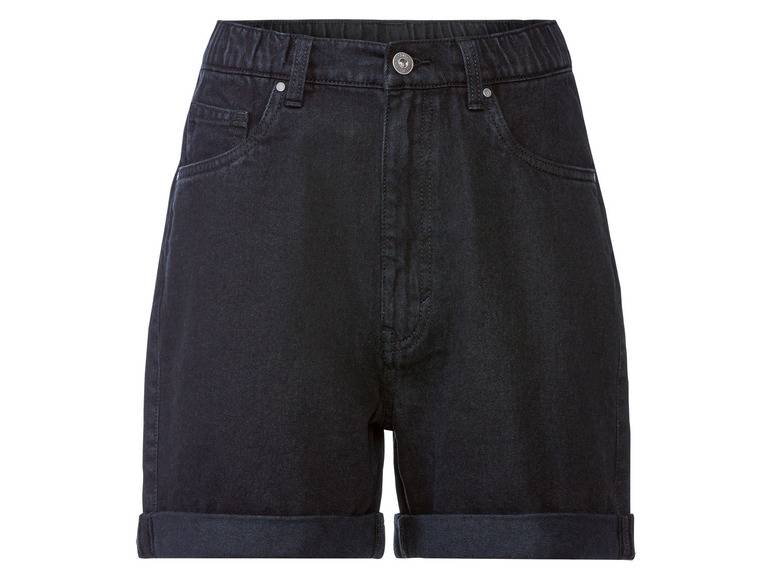 esmara® Damen Jeansshorts, mit Krempeloptik am Beinabschluss Begrenztes Angebot