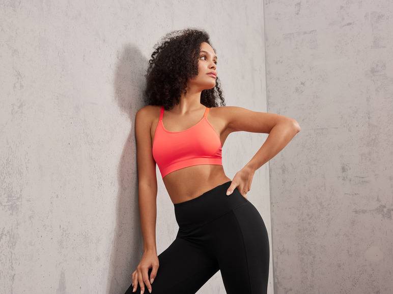 CRIVIT Damen Sport Bustier, Medium Level, seamless Muttertagsangebot