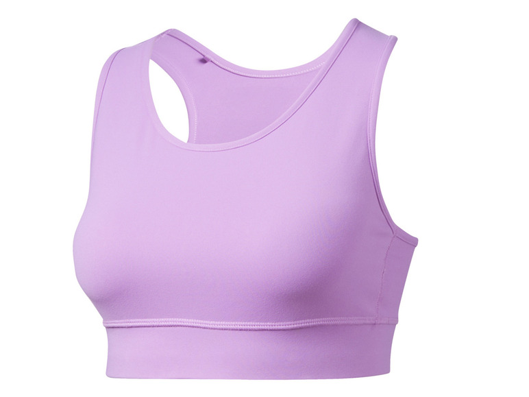 CRIVIT Damen Sportbustier, Medium-Level, mit dynamischer Kühltechnologie Lagerräumung