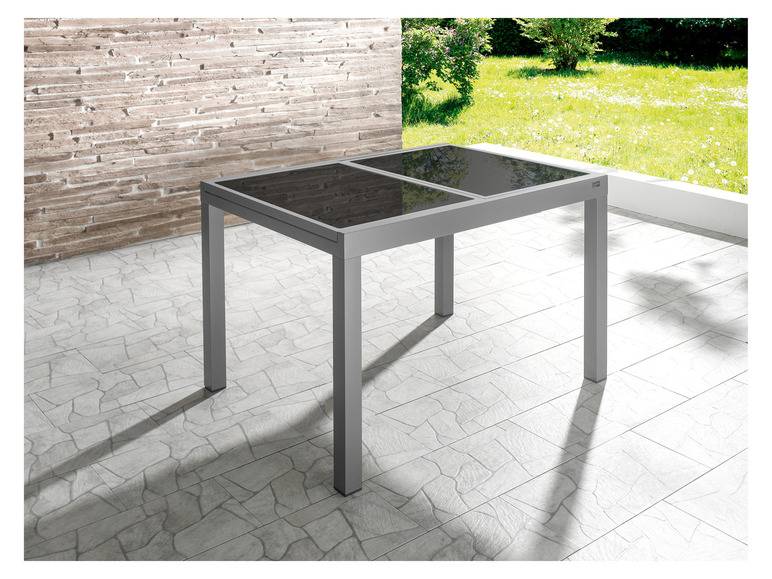 LIVARNO home Alu-Gartentisch »Houston«, ausziehbar, grau Kostenlose Rückgabe