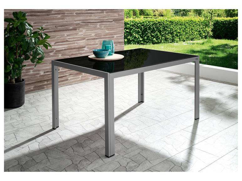 LIVARNO home Alu-Gartentisch »Houston«, grau Begrenzte Freigabe