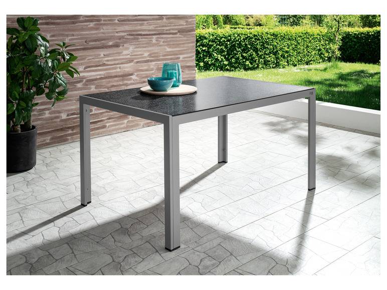 LIVARNO home Alu-Gartentisch »Houston«, grau Begrenzte Freigabe