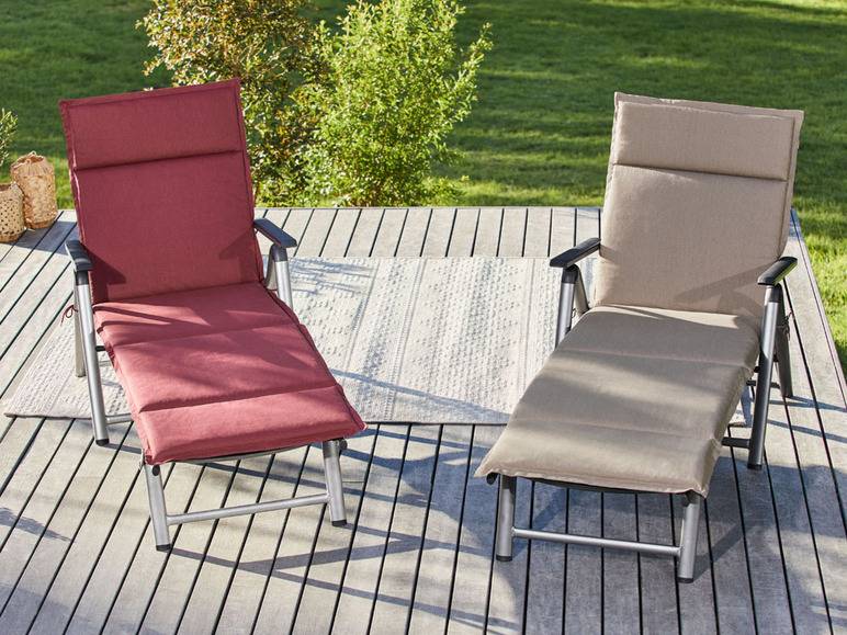 LIVARNO home Polsterauflage Liege, mit Stehsaum, ca. 190 x 58 x 4 cm Sonderangebot der Fabrik