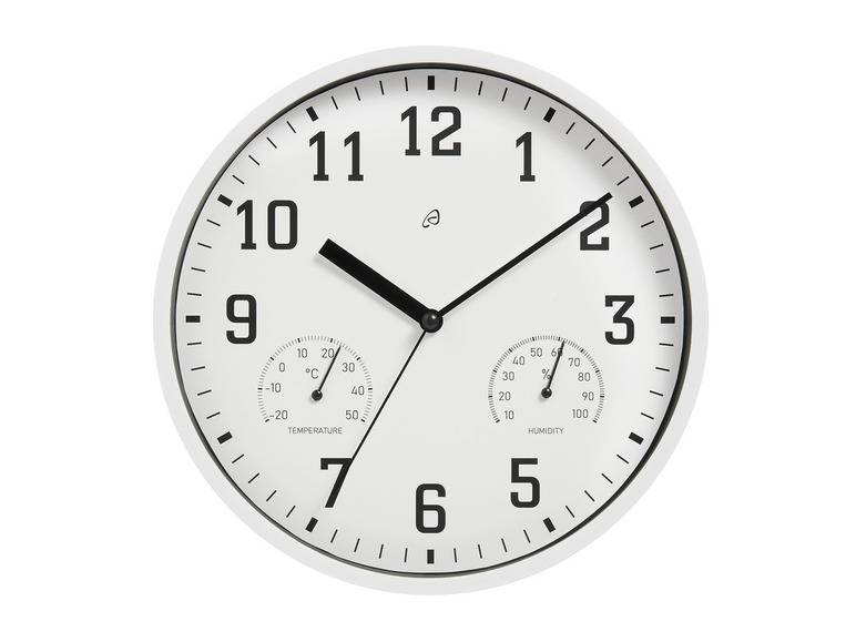 AURIOL® Wanduhr mit Thermo- und Hygrometer Black Friday Preise