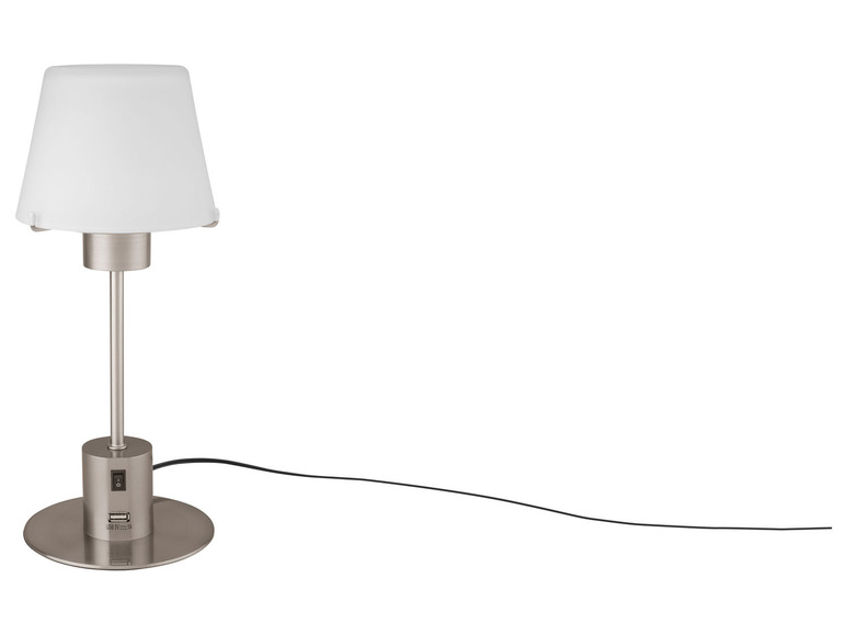 LIVARNO home LED-Tischleuchte, USB-Anschluss zum Aufladen 50% Rabatt für begrenzte Zeit