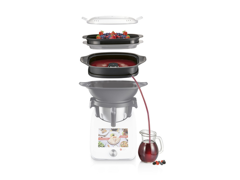 SILVERCREST® KITCHEN TOOLS Monsieur Cuisine Dampfentsafter-Aufsatz »SDMC 4 A1« Großer Ausverkauf