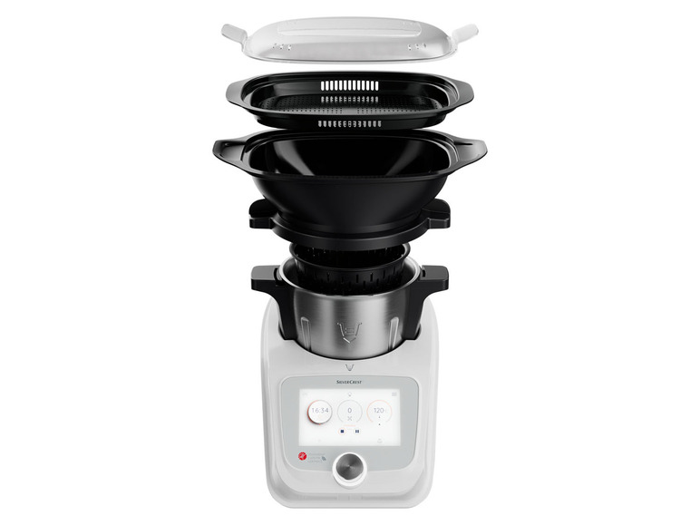 SILVERCREST® KITCHEN TOOLS Monsieur Cuisine Connect »SKMC 1100 A1«, 1100 W Flash Sale