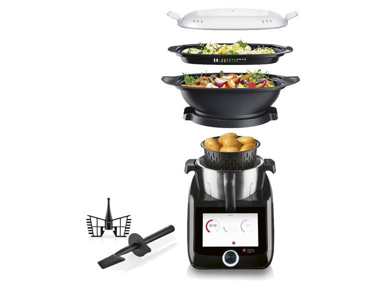 SILVERCREST® KITCHEN TOOLS Monsieur Cuisine Smart SKMS 1200 B1 Black Begrenztes Angebot