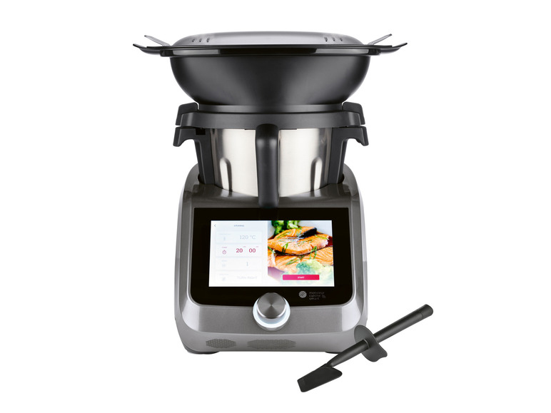 SILVERCREST® KITCHEN TOOLS Monsieur Cuisine Smart SKMS 1200 B1 Titanium Online Shopping