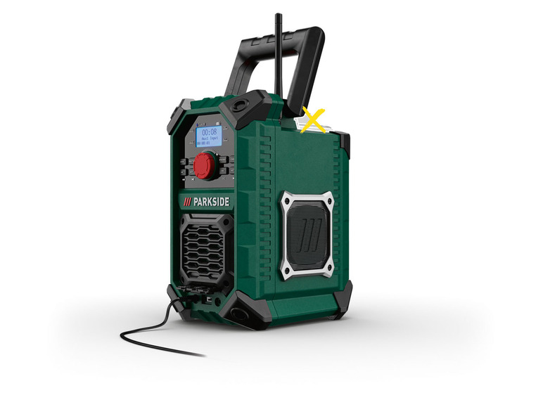PARKSIDE® Akku-Baustellenradio »PBRA 20-Li B2« 20 V / 12 V oder Netzbetrieb, ohne Akku und Ladegerät Saisonale Angebote