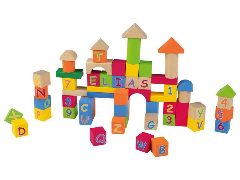 Playtive Bausteinset, aus Holz Bis zu 60% Rabatt