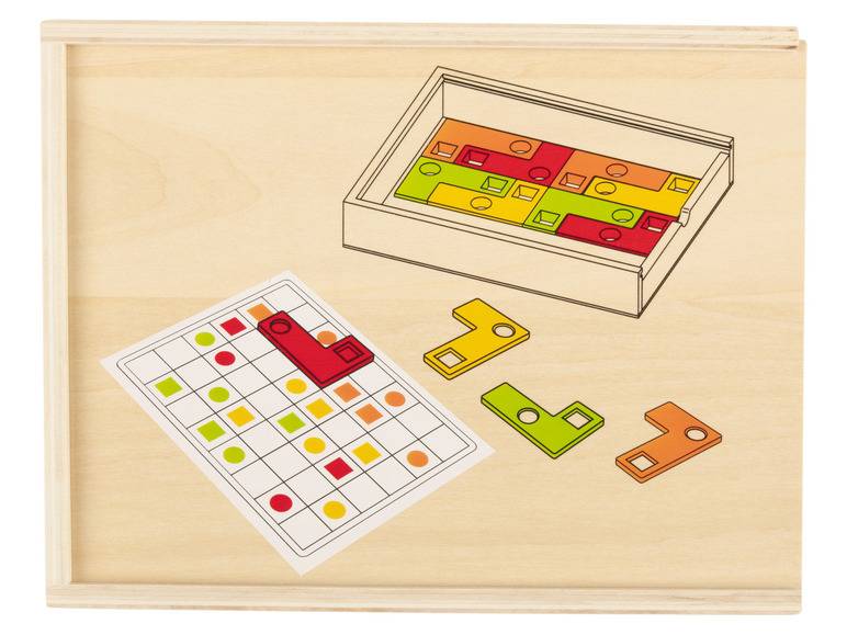 Playtive Lernspiel aus Holz, nach Montessori-Art Sonderangebot der Fabrik