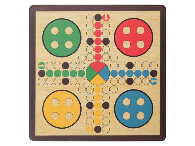 Playtive Holz 10-in-1 Spielesammlung, unterschiedliche Spiele Super Rabatt