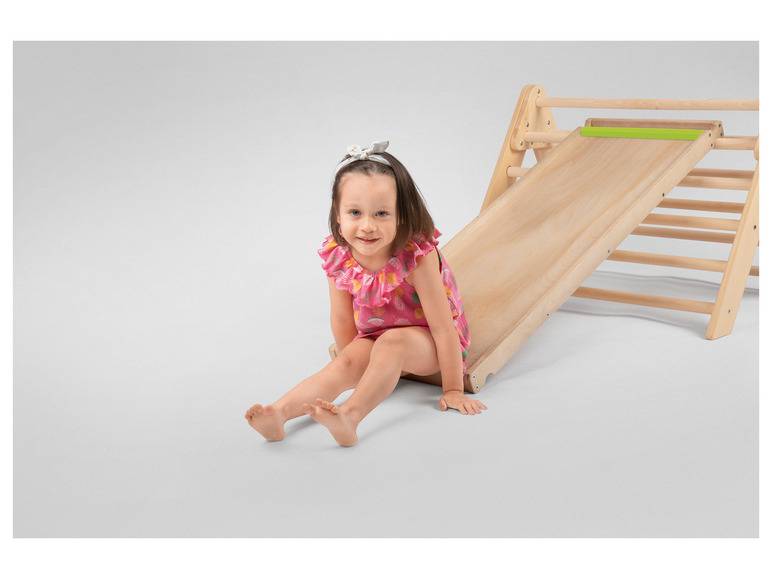 Playtive Kletterleiter und Rutsche, 2in1, aus Birkensperrholz 50% Rabatt mit kostenlosem Versand