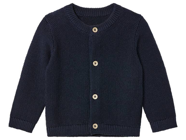 lupilu® Baby Strickjacke aus reiner Bio-Baumwolle Im Verkauf