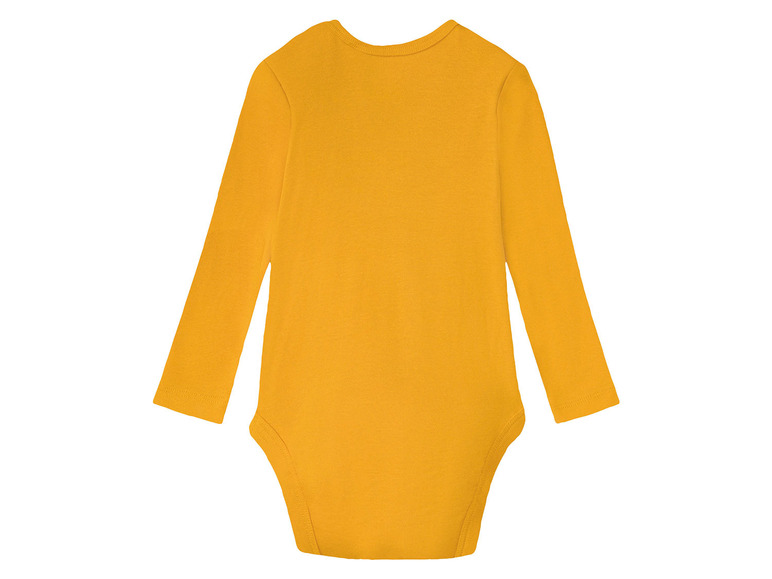 lupilu® Baby Bodies, langarm, 5 Stück, aus reiner Bio-Baumwolle Outlet