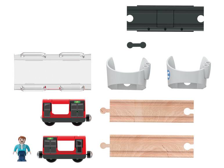 Playtive Eisenbahn Erweiterungs-Set, mit Buchenholz Meist gekauft