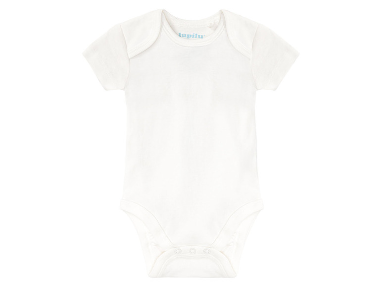 lupilu® Baby Body, 5er Set, kurzarm, reine Bio-Baumwolle Blitzverkäufe